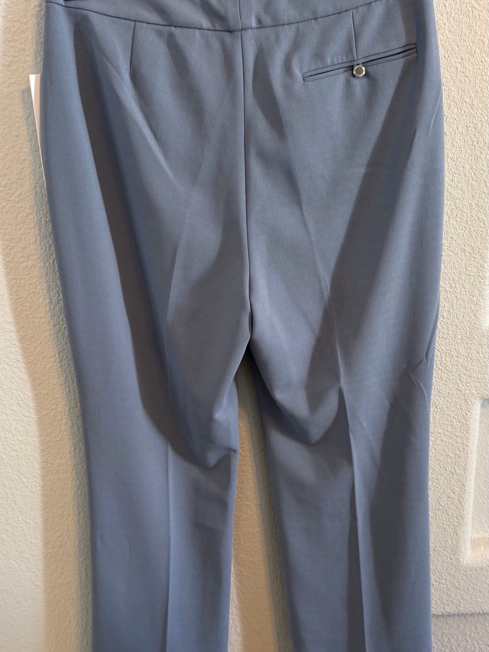 Calvin Klein Light Blue Single-Button Women's Suit Blazer - Picture 4 of 5